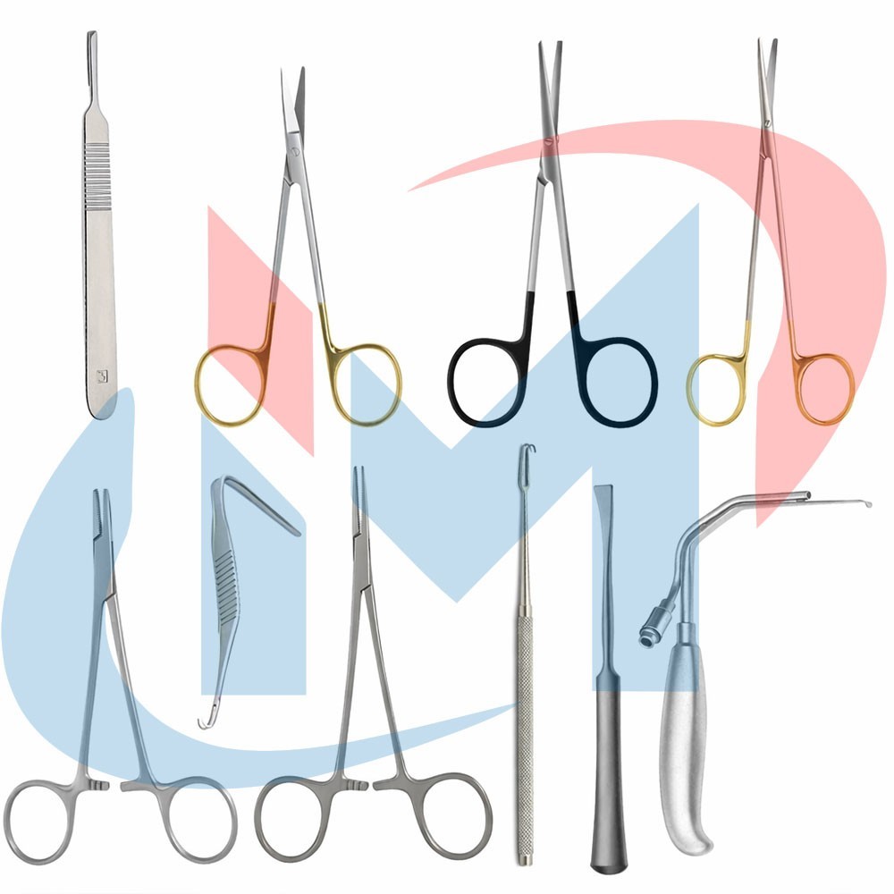 Chin Augmentation Instruments Set Walter Set Plastic Surgery Set