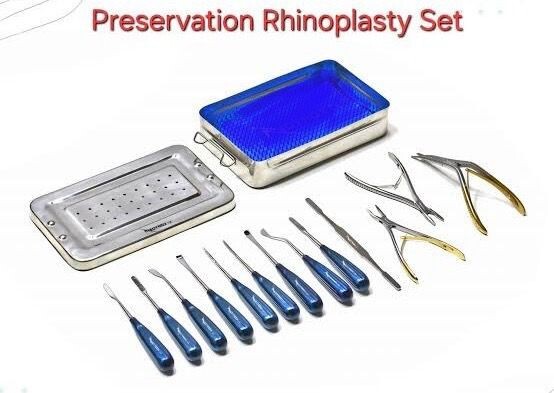 14 PCS Preservation Rhinoplasty Instruments Set German Stainless Steel