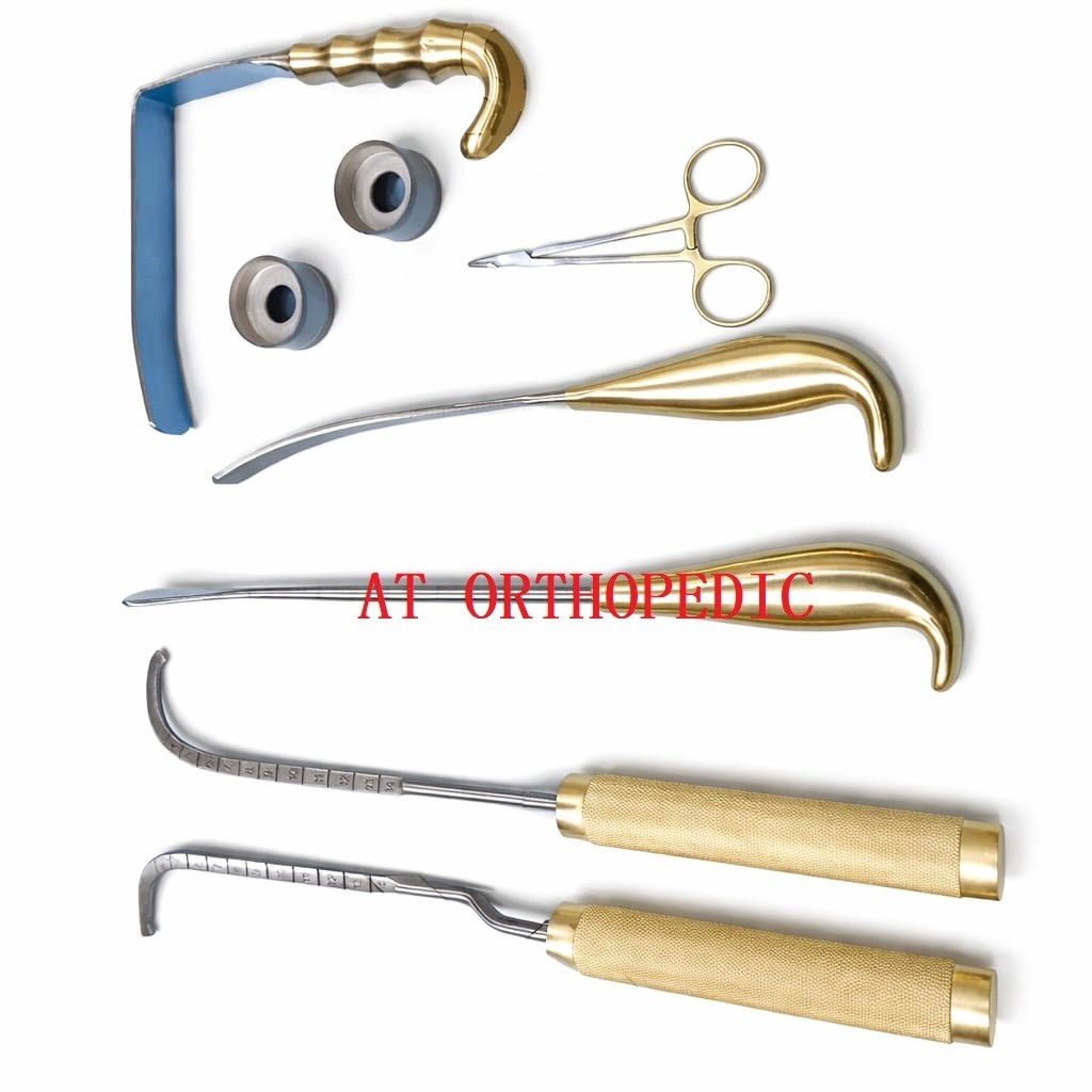 8PCS Breast Surgery Instrument Set Plastic Surgery Tools Stainless Steel CE