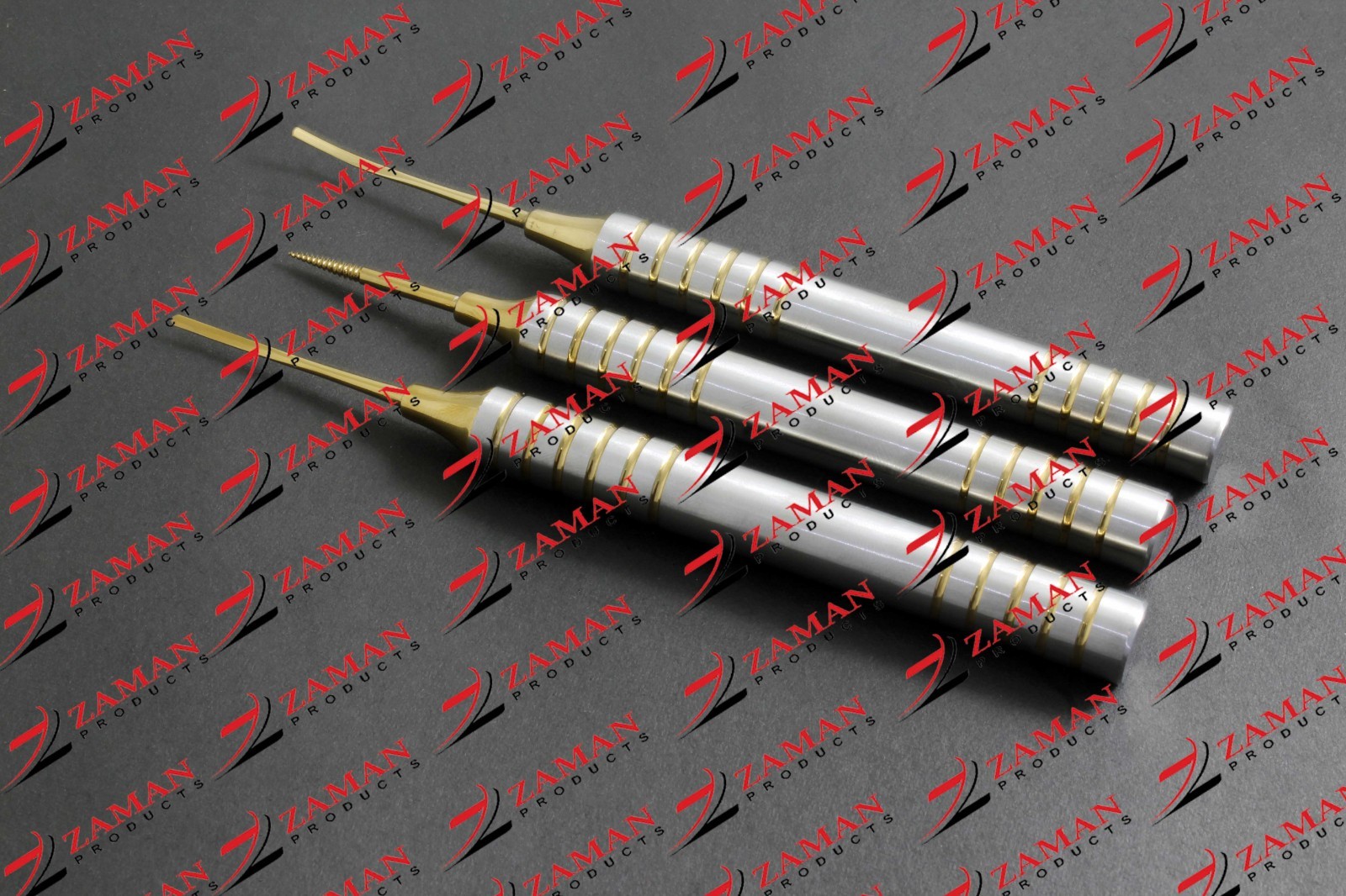 3 Pcs Dental Flex Periotome Set Extraction Screw kit Periodontal Dental Multi
