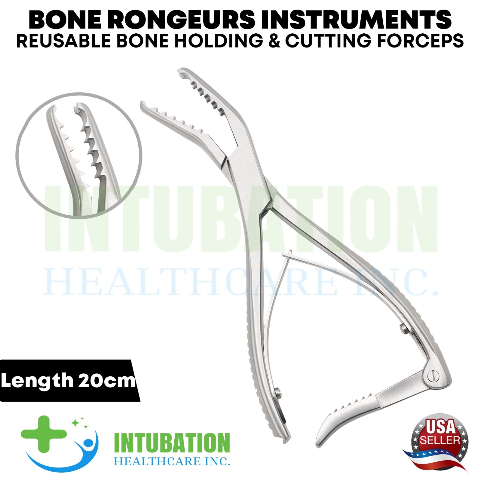 Semb Bone Holding Forceps with Ratchet 20cm Orthopedic Surgical Instrument