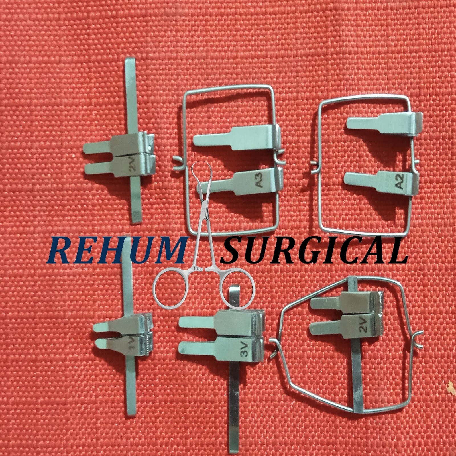 Vessel Clamps Sets For Acland Micro Surgery Plastic Surgery & Neurosurgery