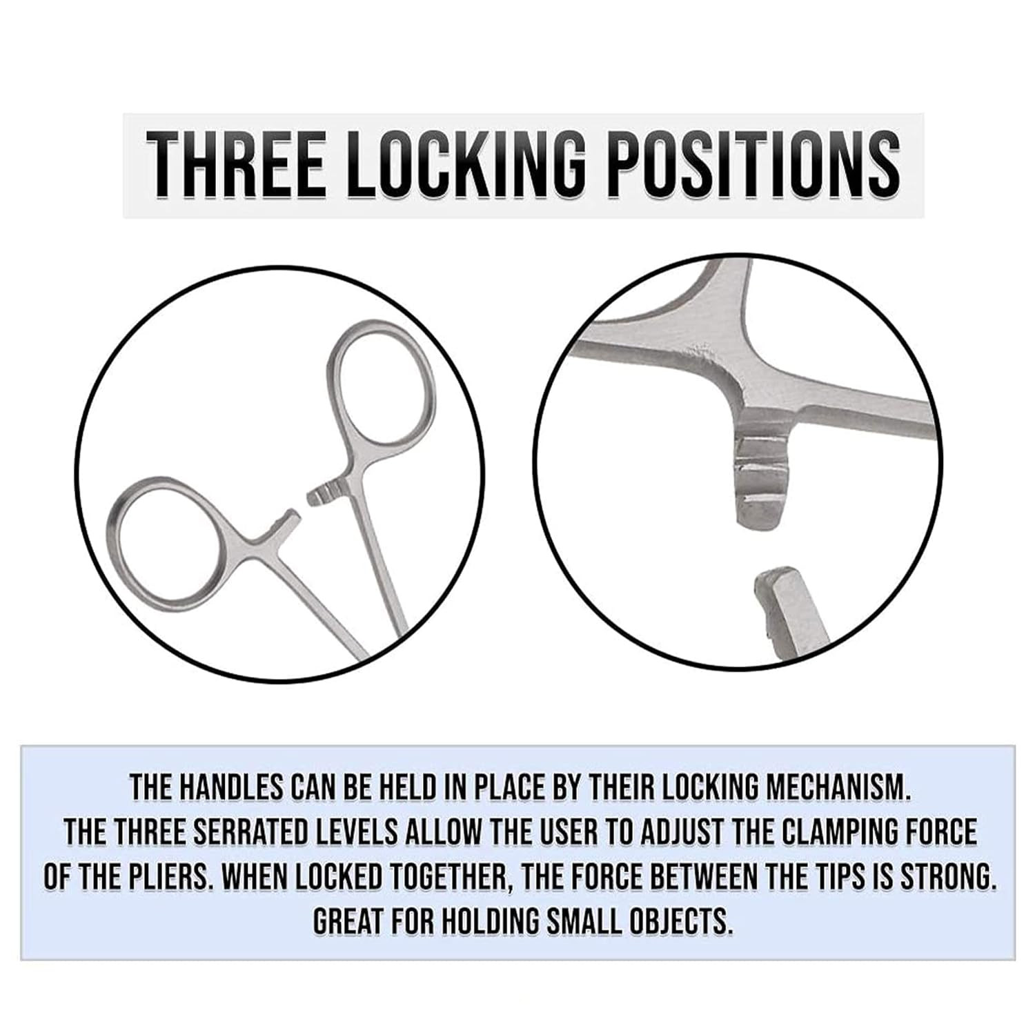 2-Piece Curved & Straight 7″ Hemostat Set – Stainless Steel Loc