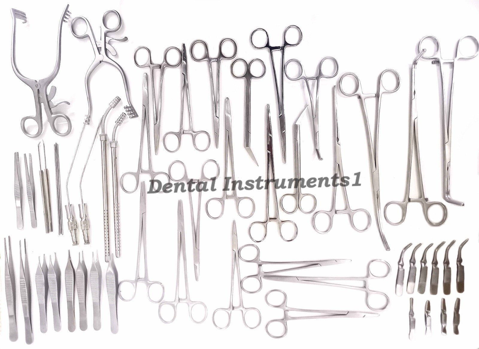 Vascular Surgery Set Surgical Medical Instruments 52 Pieces
