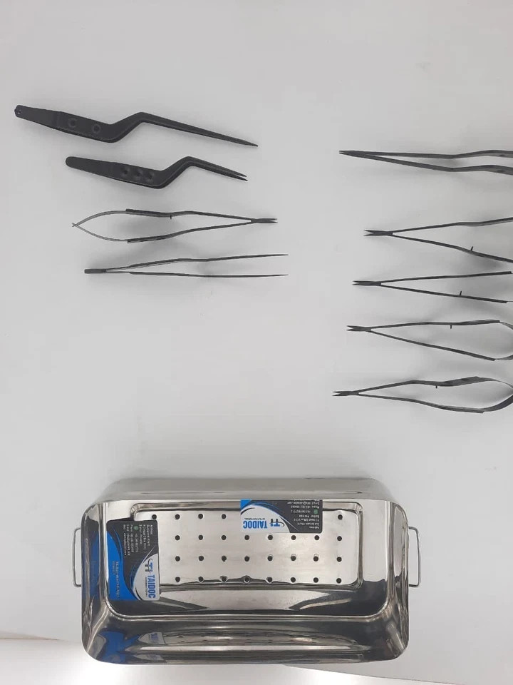 Micro Neuro Surgery Instruments Set 20 Pcs Surgical Instruments