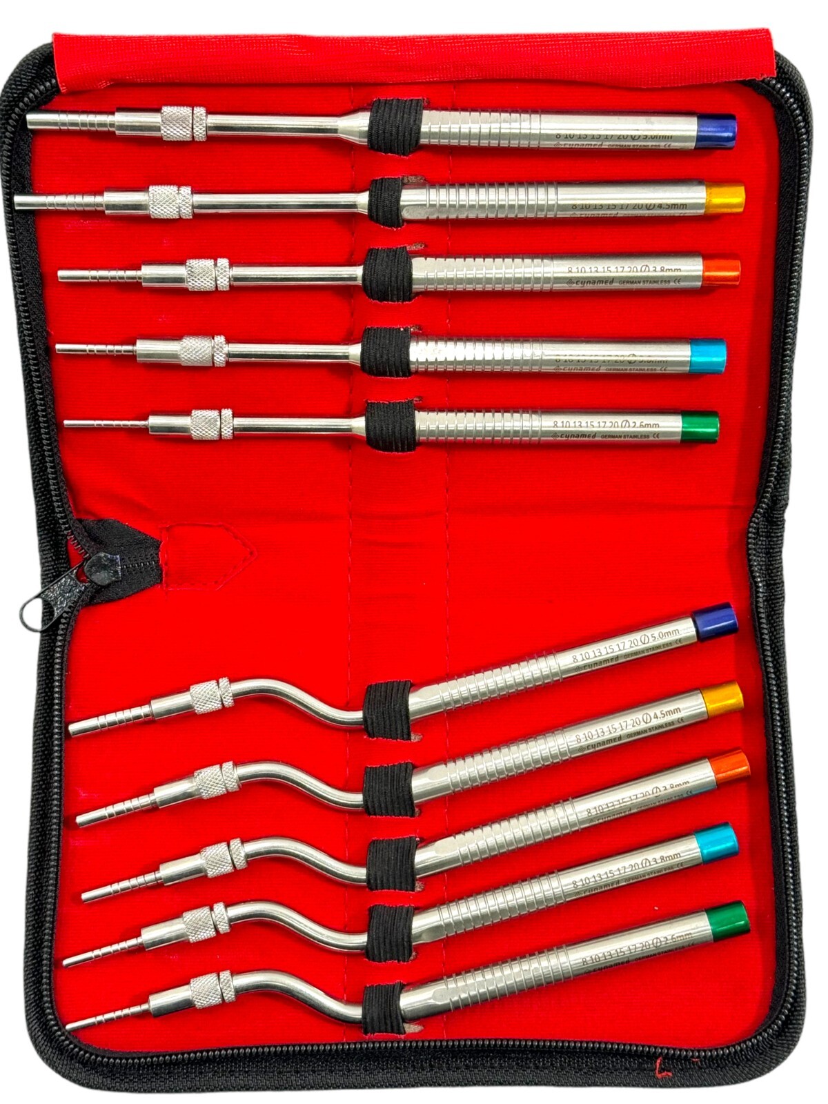 Osteotome Concave Tip STR + Offset Sinus Lift, Bone Implant Instruments-Steel