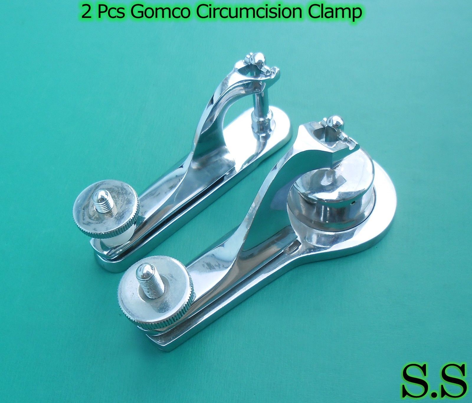 2 PCS Gomco Circumcision Clamp 1.5cm & 3.5cm Surgical Instruments