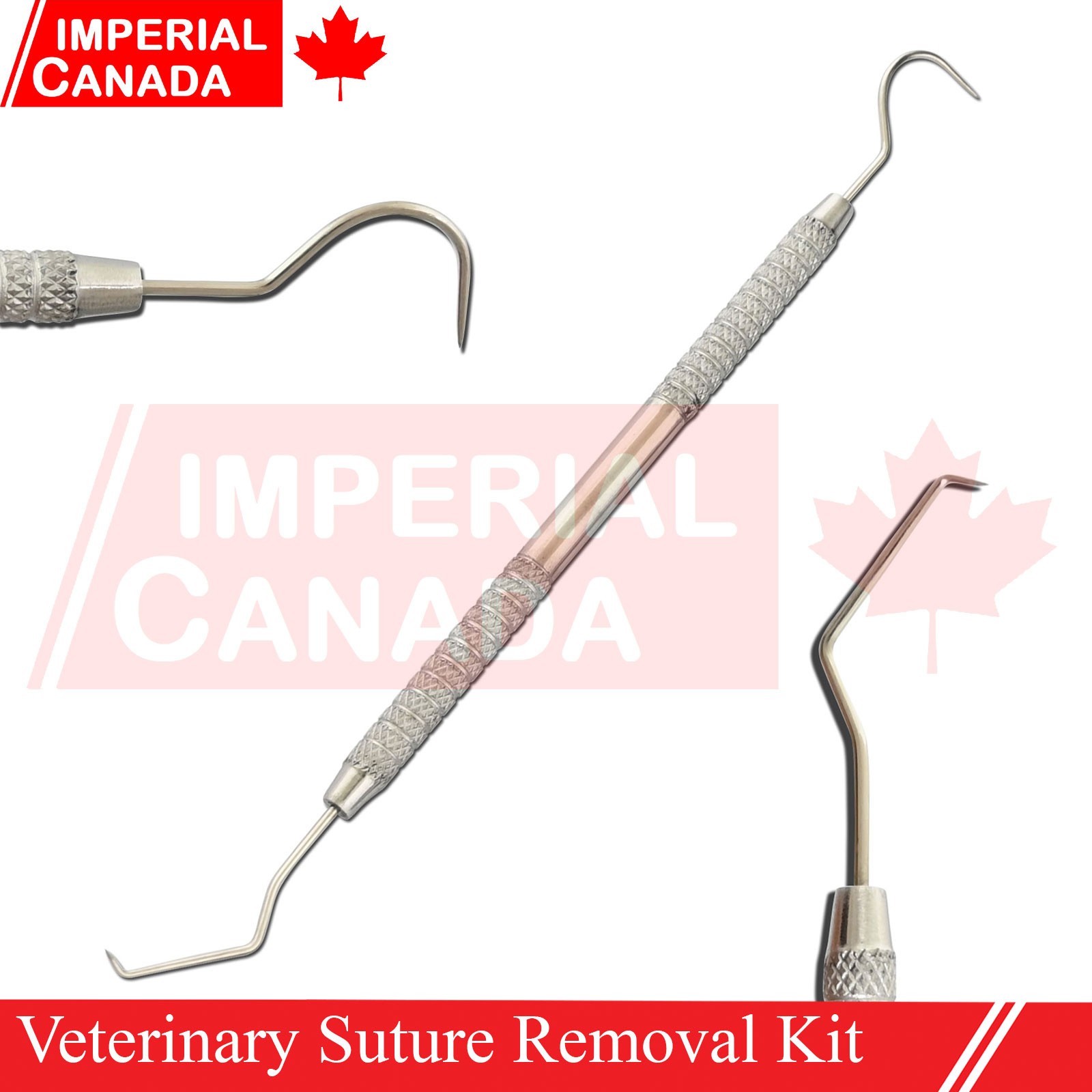 Veterinary Suture Removal Special Tray Kit Stitch Scissors Dressing Forc DS-2229