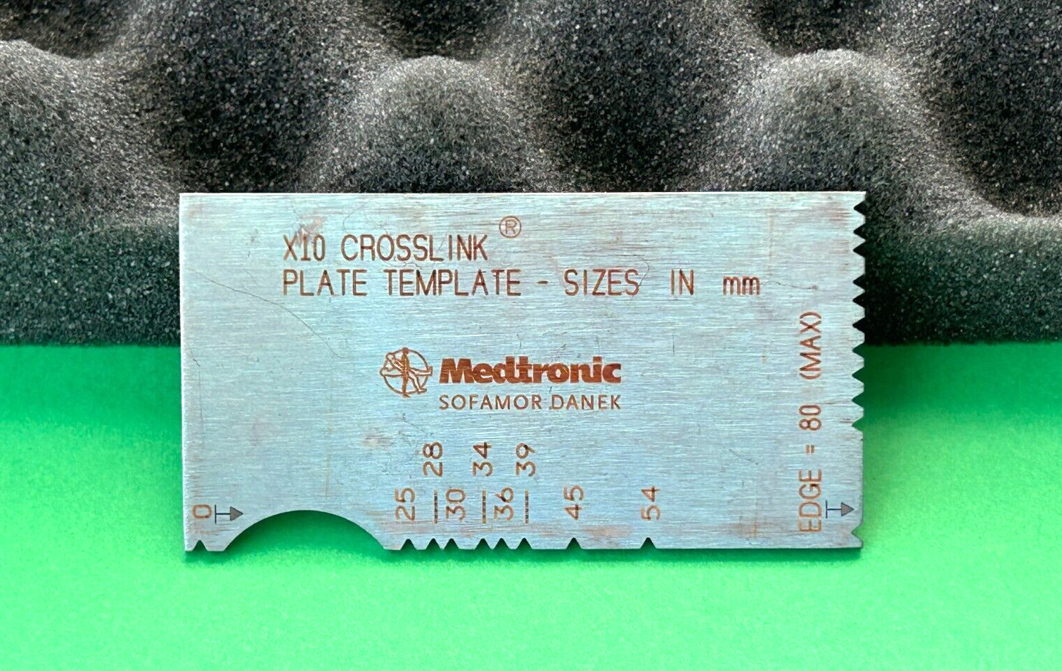 Medtronic Surgical Ruler/Scale for Sizing