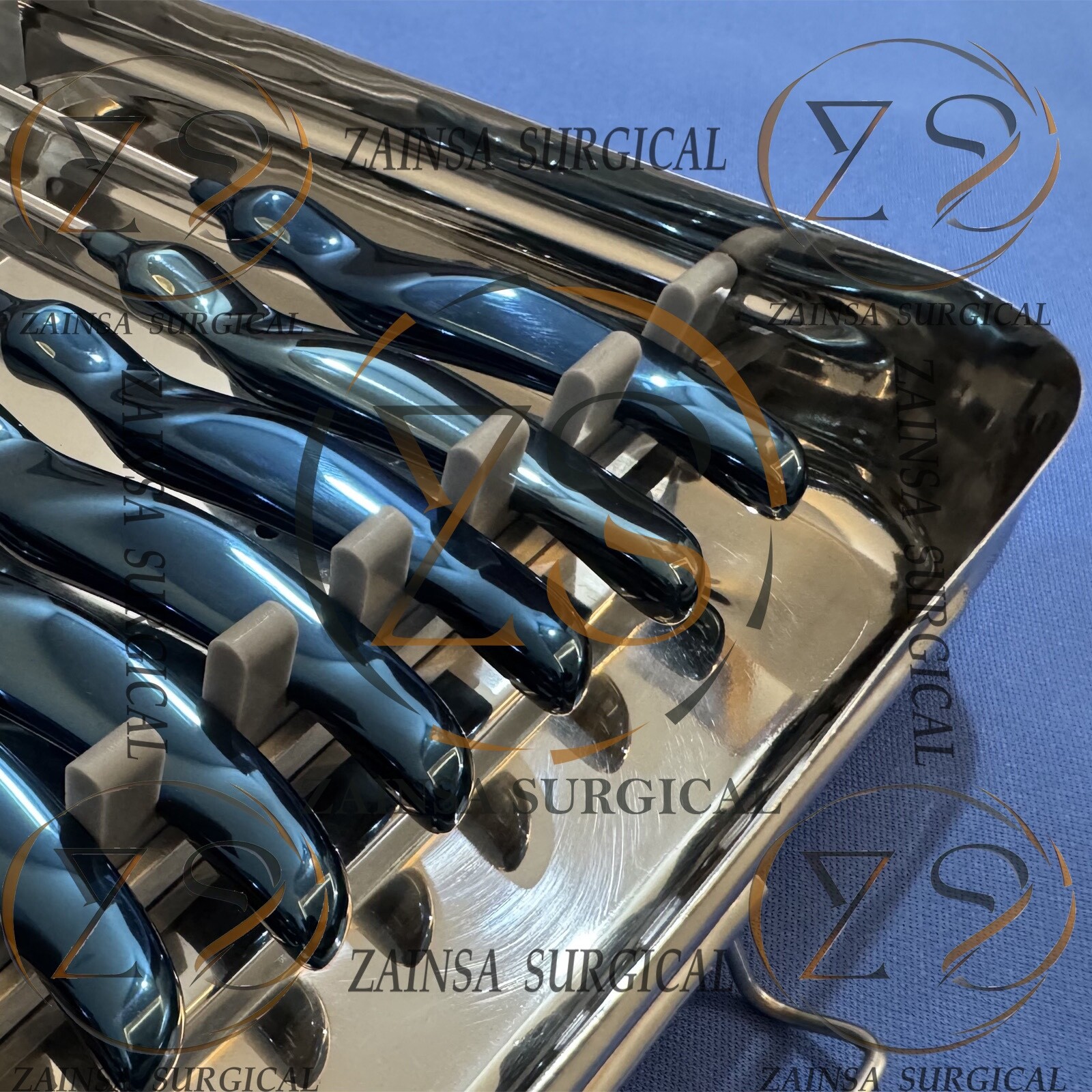 Face Lift Browlift Dissector & Elevator Set, With Box Plastic Surgery Instrument