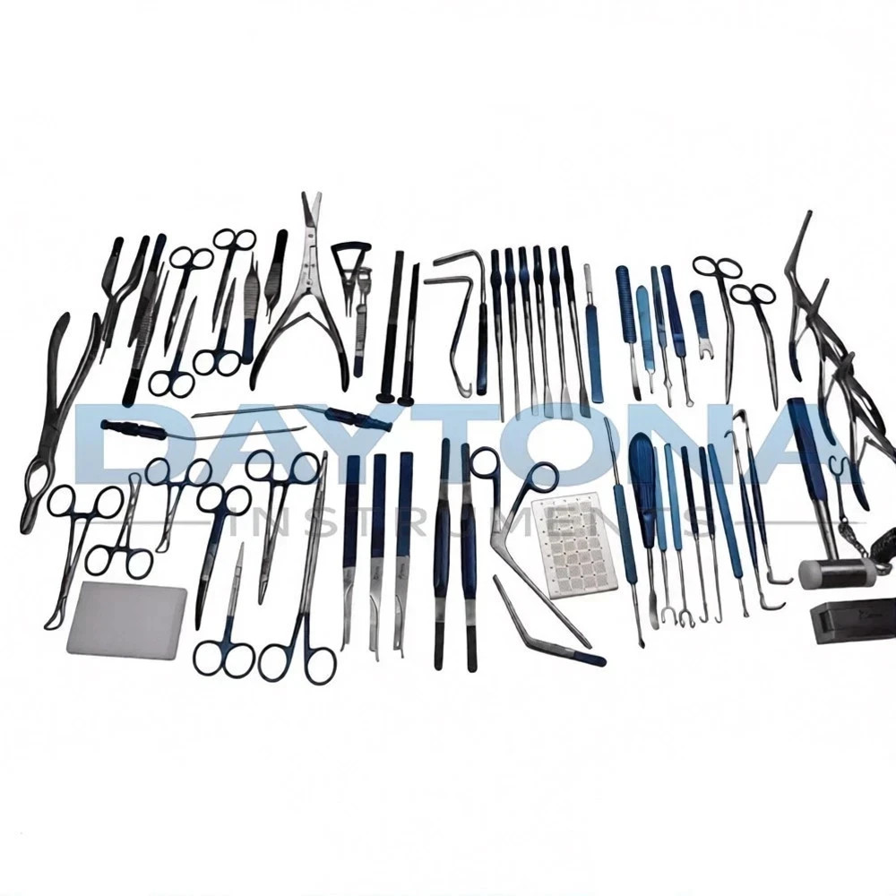 New Rhinoplasty Instruments Set Titanium Coated Nose Surgery Quality With Box