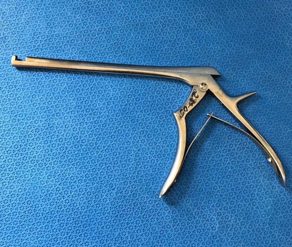 Jarit 280-054 Laminectomy Kerrison Rongeur 6mmX90° Up, L: 7″, Neuro, Spine