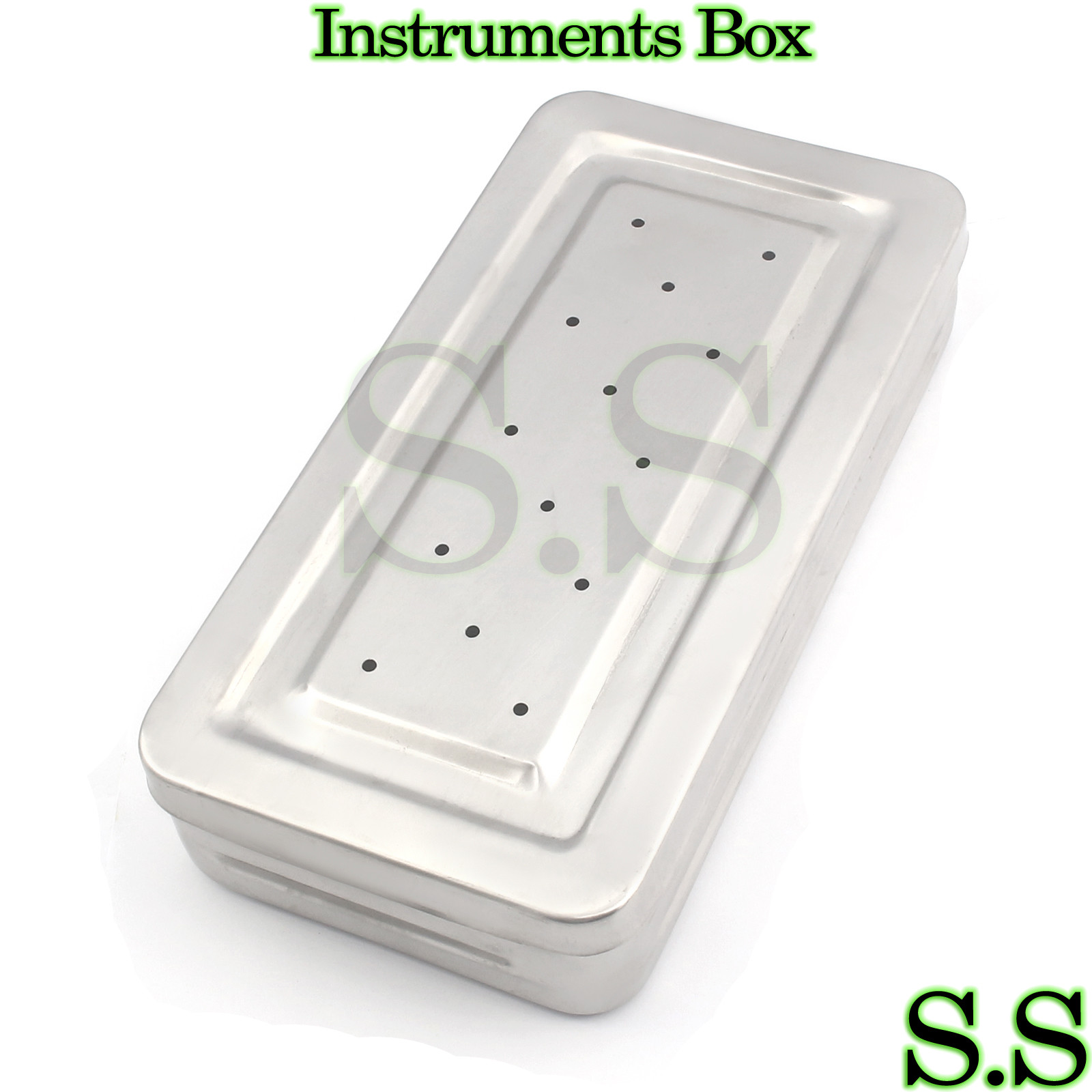 Instruments BOX Perforated Stainless Steel 30x15x6 cm Surgical Instruments