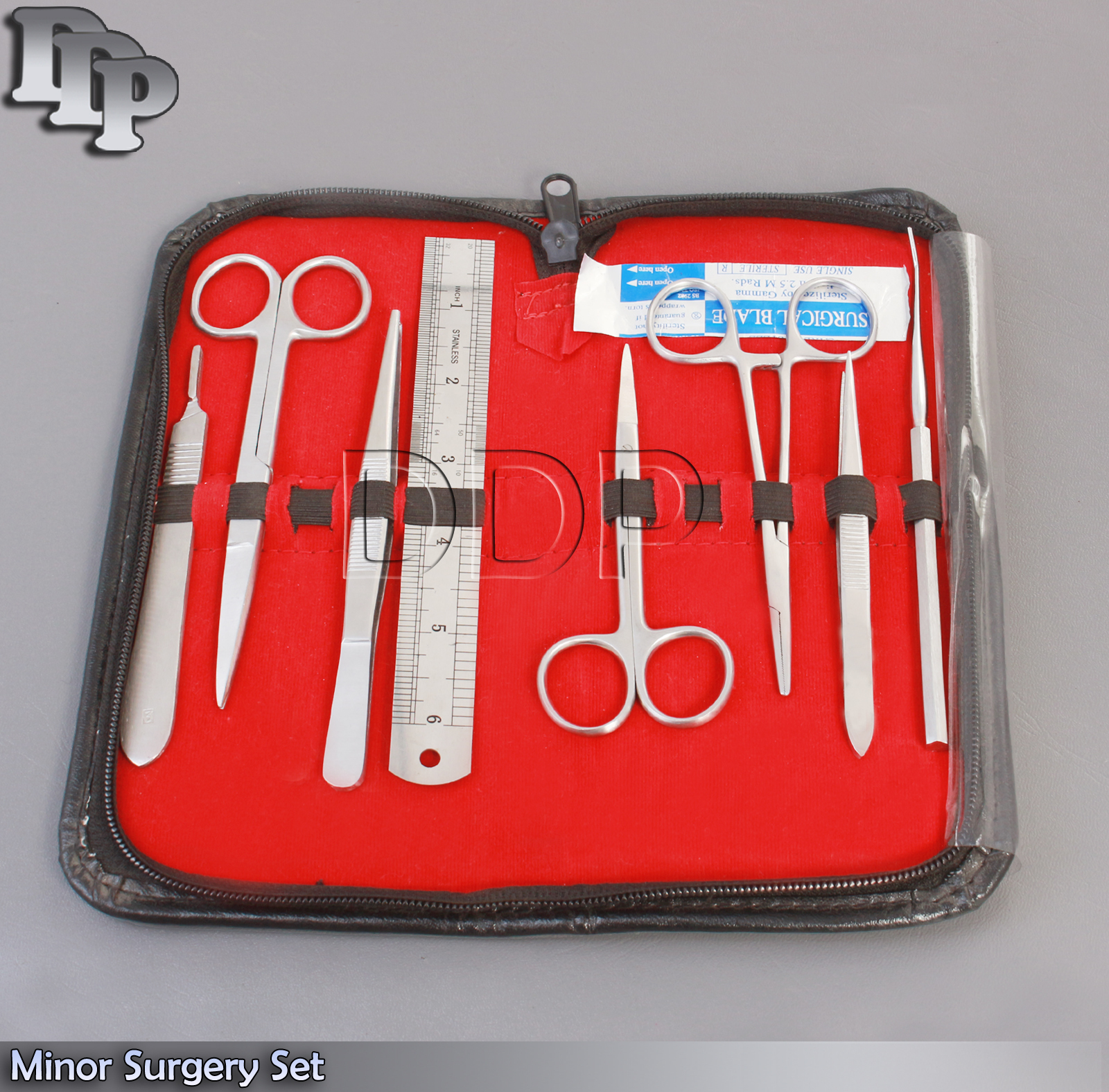 Minor Surgery Set 8 Pieces Surgical Instruments kit Stainless Steel DS-715