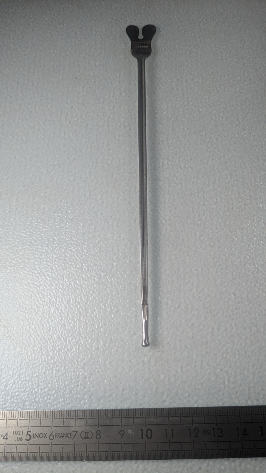  German brand medical grooved director and tongue tie approx 17cm