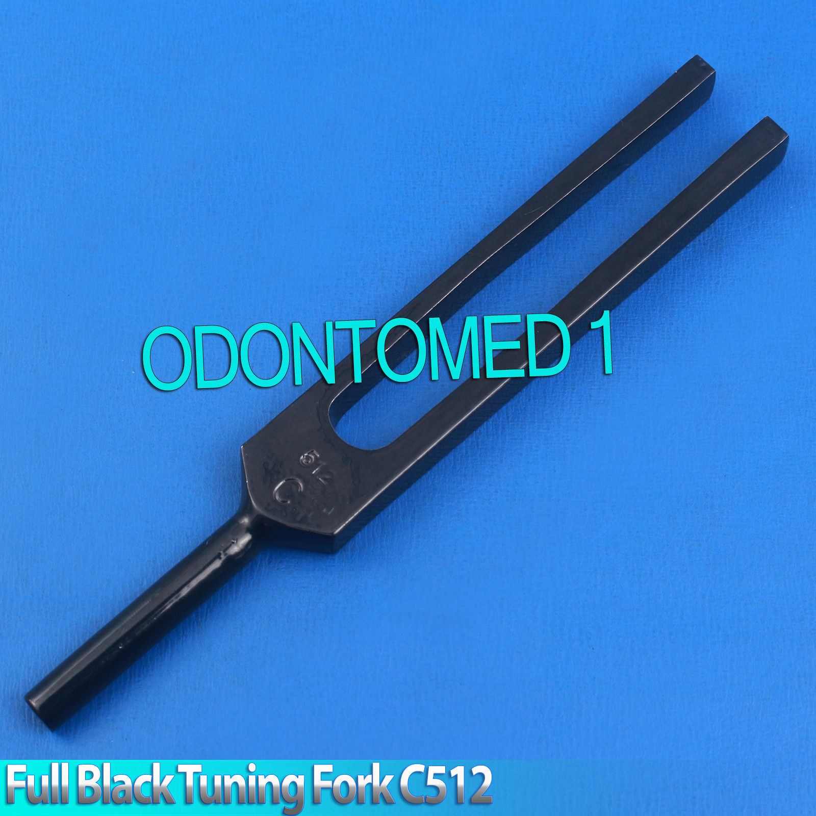 Full Black Tuning Fork Set Of 5 Pieces Medical Surgical Diagnostic Instruments