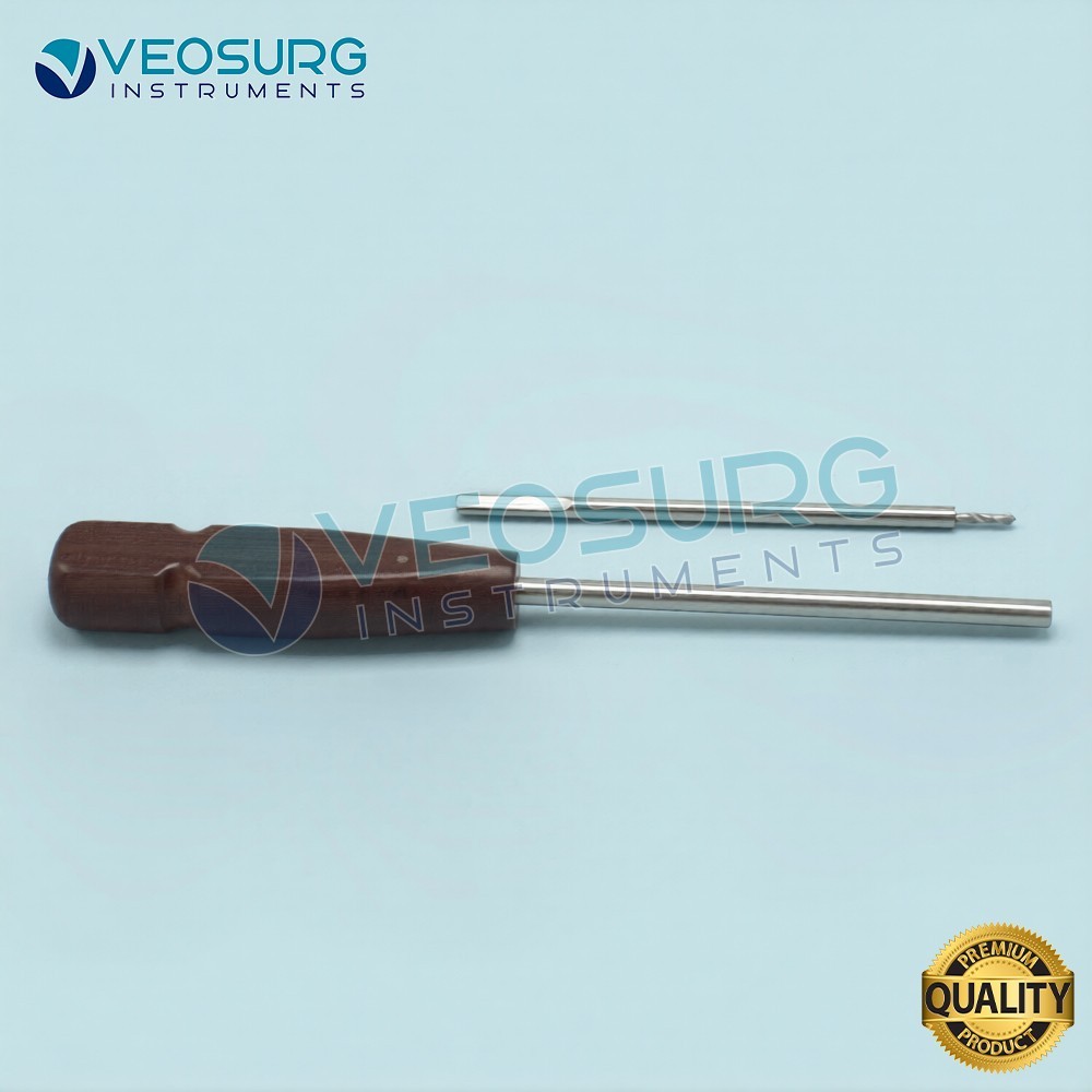 OR Grade Caspar Cervical Distractor Left Set With Screw Drivers Spine Instrument