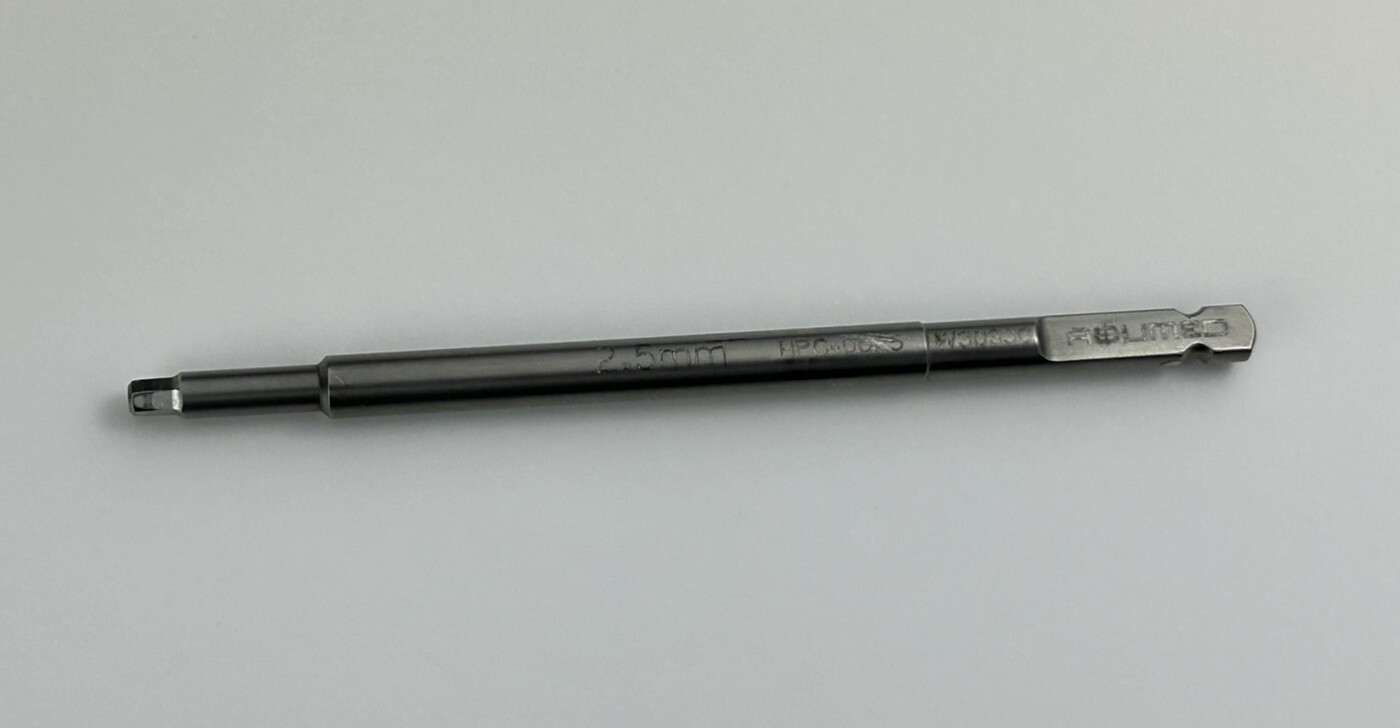 ACUMED HPC-0025 Hex Driver 2.5mm Quick Release Overall Length 85mm