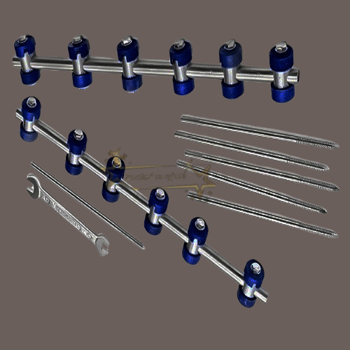 External fixator A-O Calmp 5.0mm 9PCS Set Stainless Steel Surgical Orthopedic