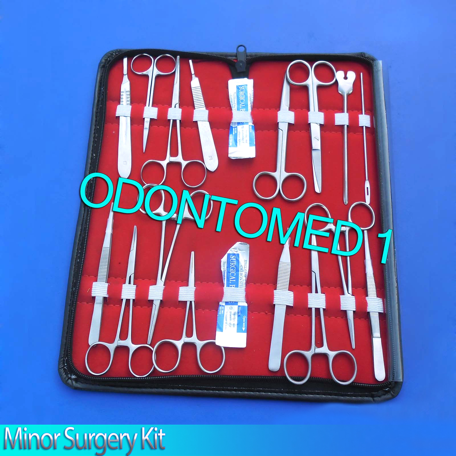 Set Of 18 Pieces Minor Surgery Instruments Surgical Instruments Kit DS-781