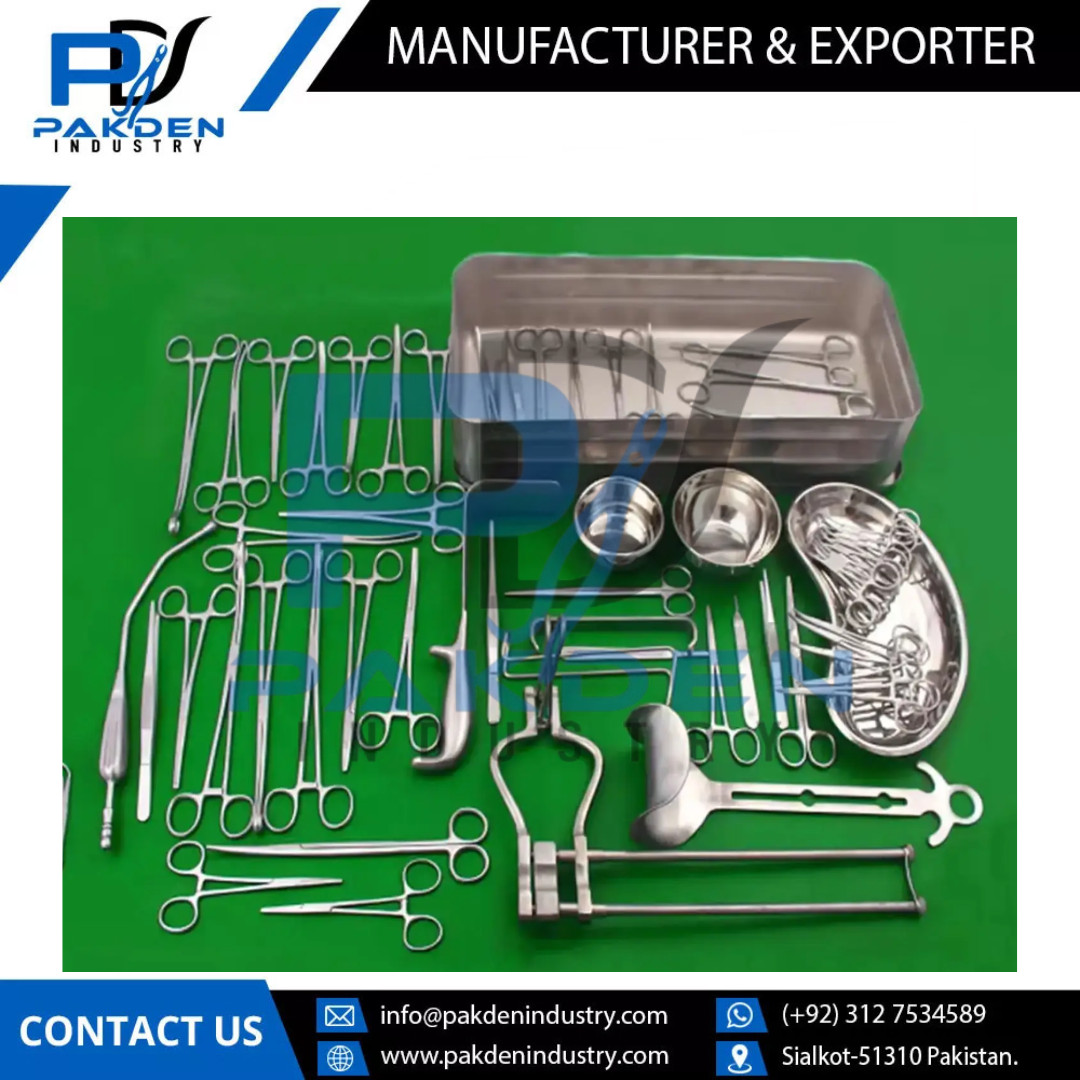 Cesarean Surgical Set 40+ Pcs C-Section Delivery Kit CE by PAKDEN INDUSTRY