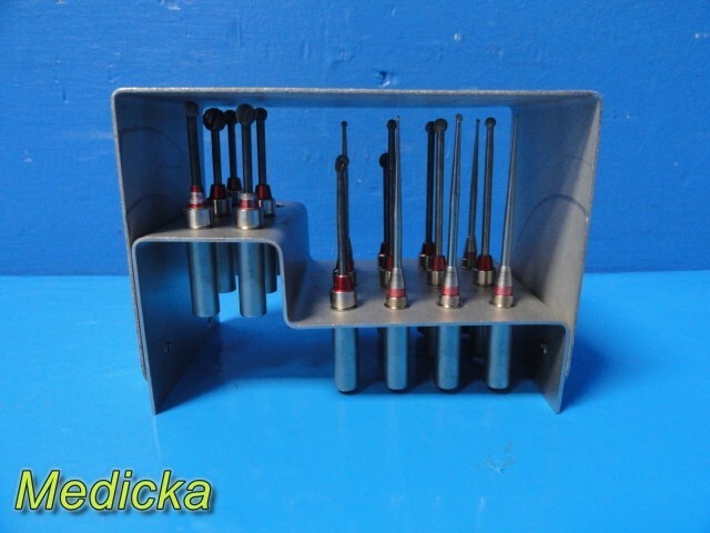 Zimmer Amsco 5056-11 & 5056-05 Ototomes W/Ototome Assorted Burrs & Rack ~ 31674