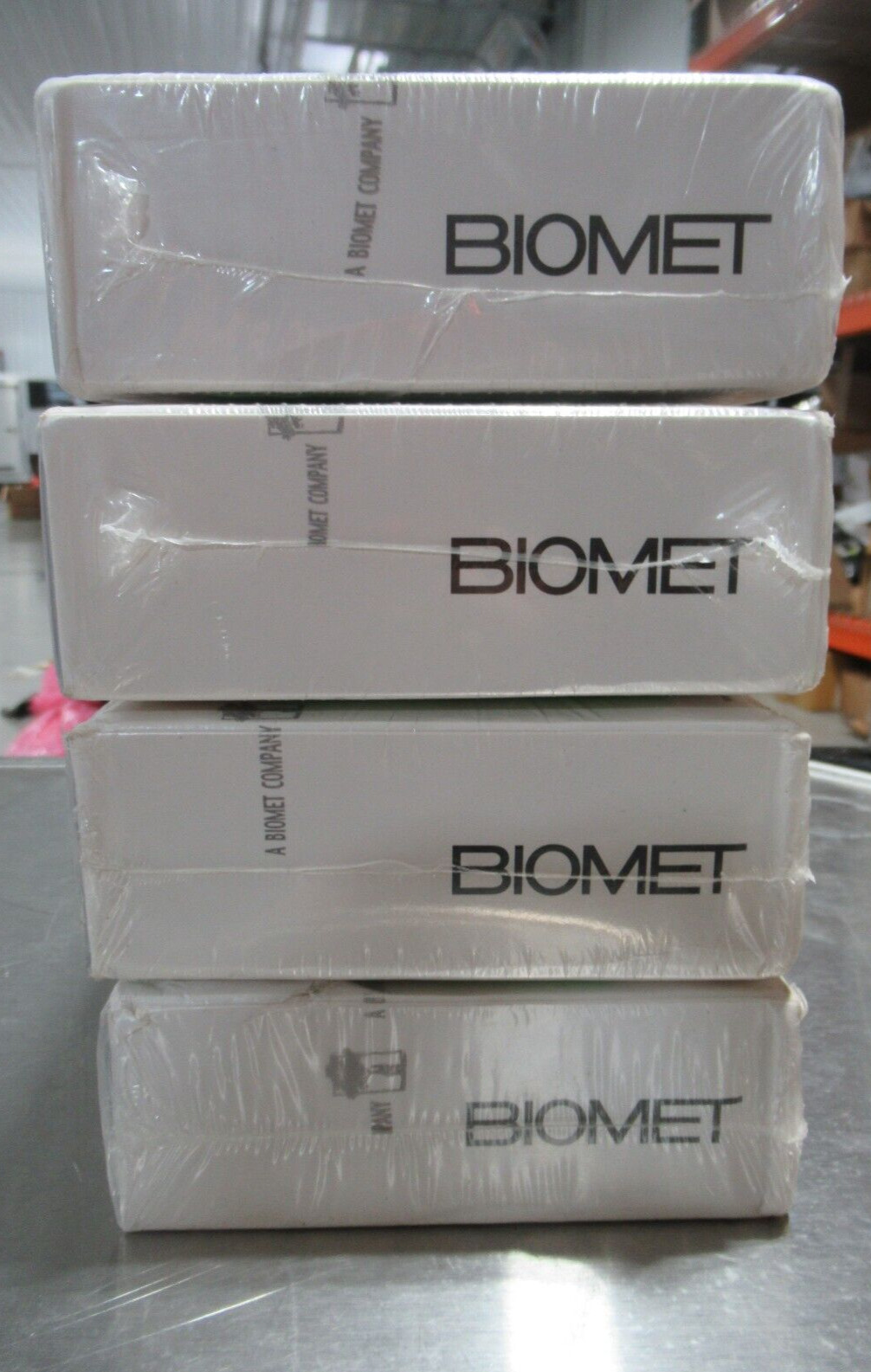 Lot of 4- Biomet Splined Knee Stems V2 (10, 21, 22, 24mm) *See Description*