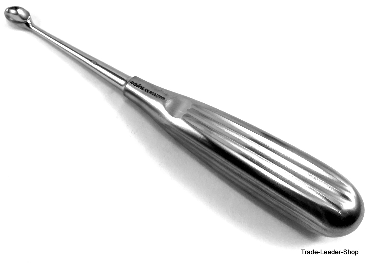 Volkmann bone curette 9×13 mm sharp spoon Fig. 3 dental tissue surgery 17 cm