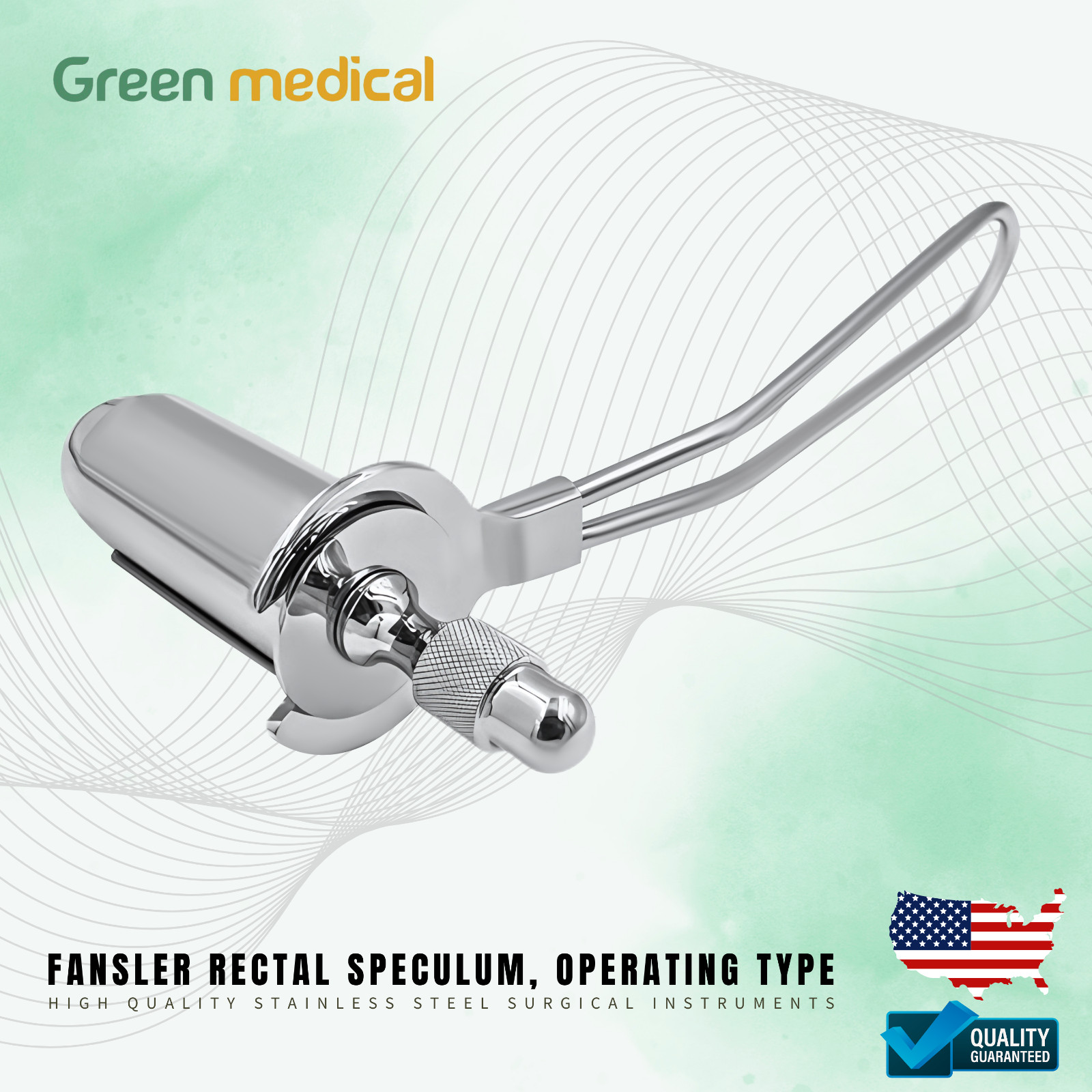 Fansler Rectal Speculum Operating Type OD OB/Gyne Surgical German Grade