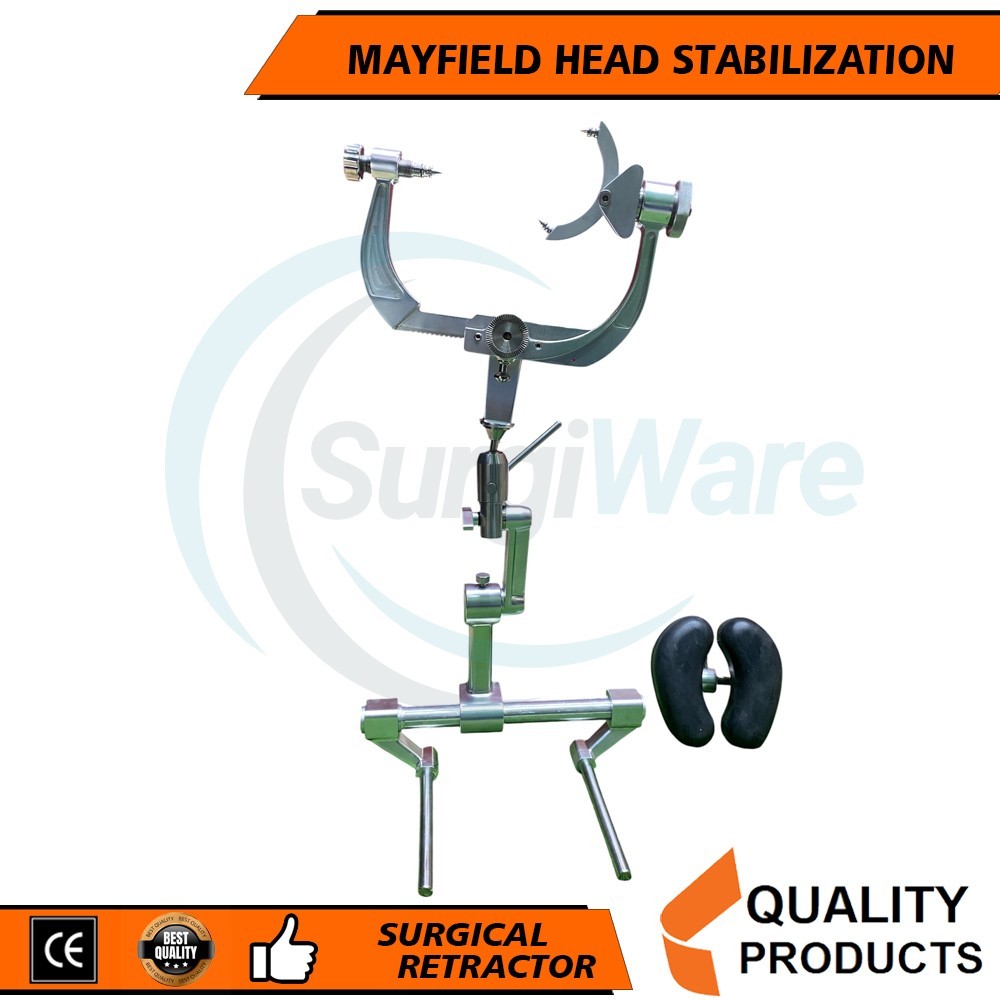 Mayfield Ultra Neurosurgery Cranial Clamp Head Stabilization Complete Set