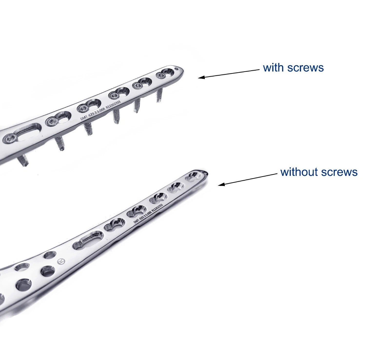 Medial Distal Tibia Plates 5.0mm set of 8pcs veterinary