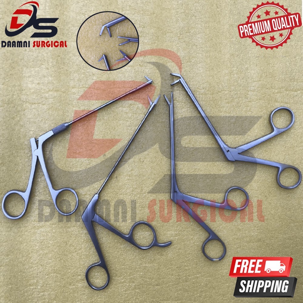Fess Instrument 4 Pcs Set Endoscopic Sinus Surgery Advanced ENT Instrument Set