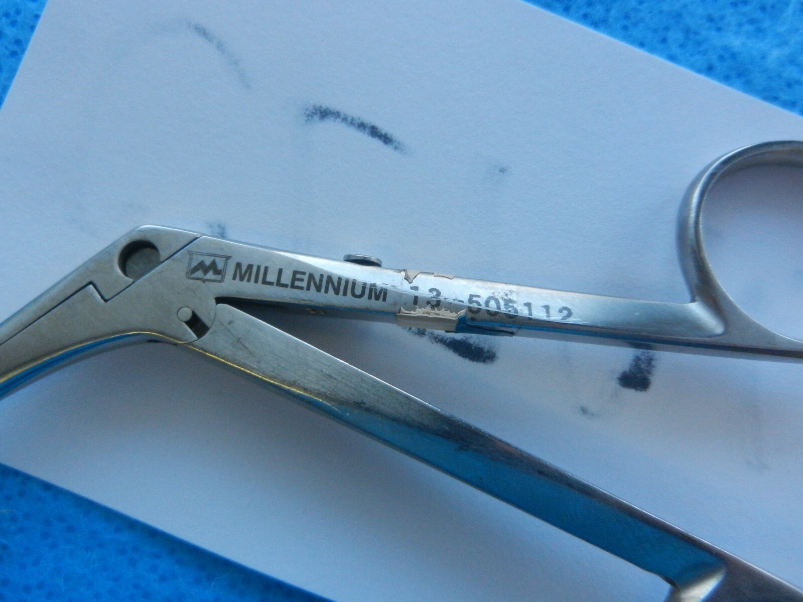 Millennium Surgical ENT 2mm Jackson Laryngeal Cup Forceps 13-505112