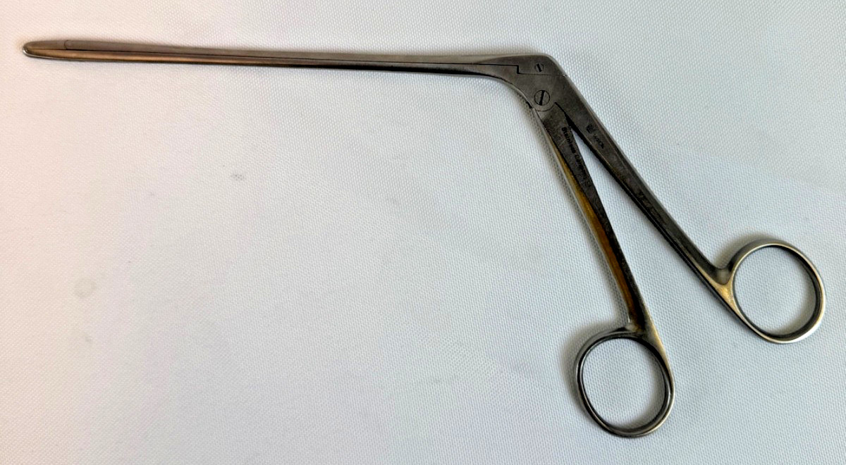 Weck Pilling 3mm x 12mm Jaw Straight IVD Pituitary Rongeur 6.5″ Shaft Neurology
