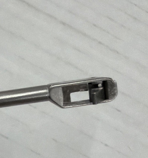 Shutt Linvatec C3007.0 Retrograde Arthroscopy Forceps Left Side Backbiter 3.4mm