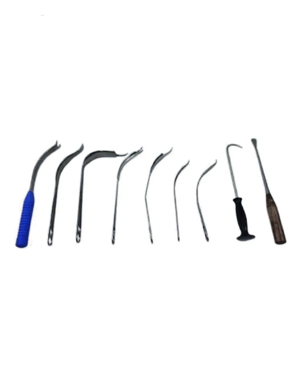 Hip Joint Surgical Retractors Set – 9 Pcs Orthopedic Instruments | CE Certified
