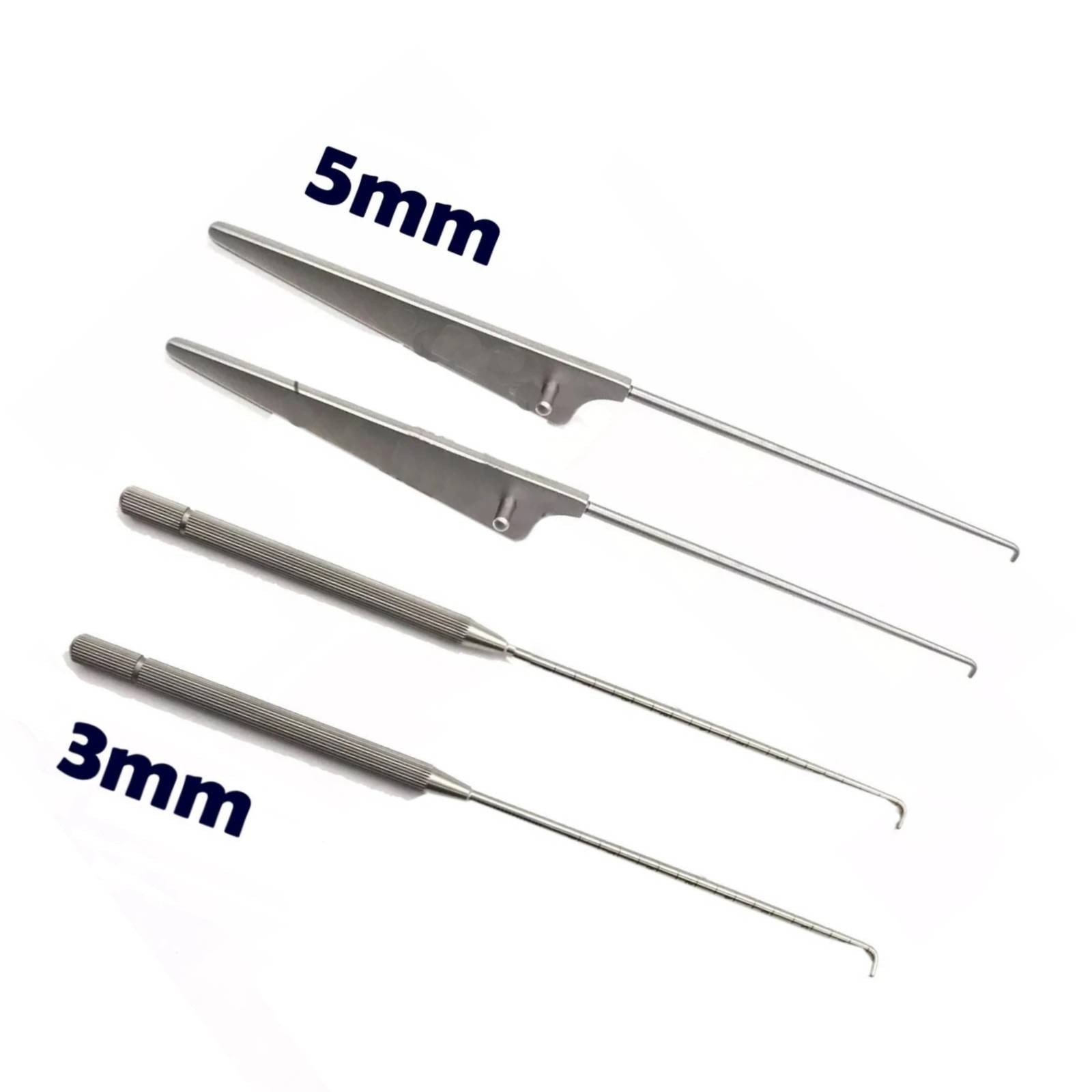 set of 4 pcs Arthroscopy Probe 3mm & 5mm New Arthroscopic instruments