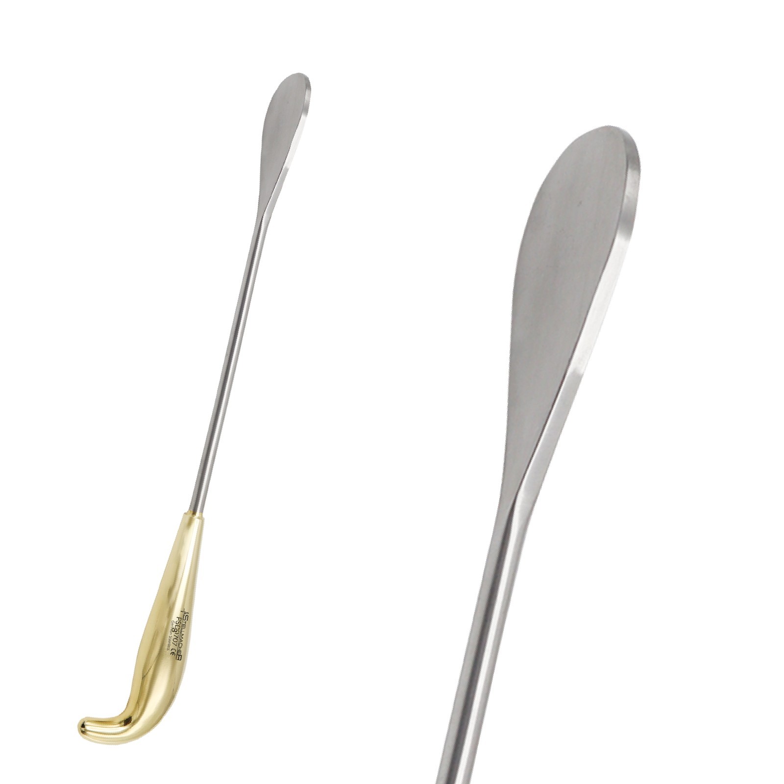 Breast Dissector Oval Spatula Blade Breasts Dissectors Surgical German Grade42cm