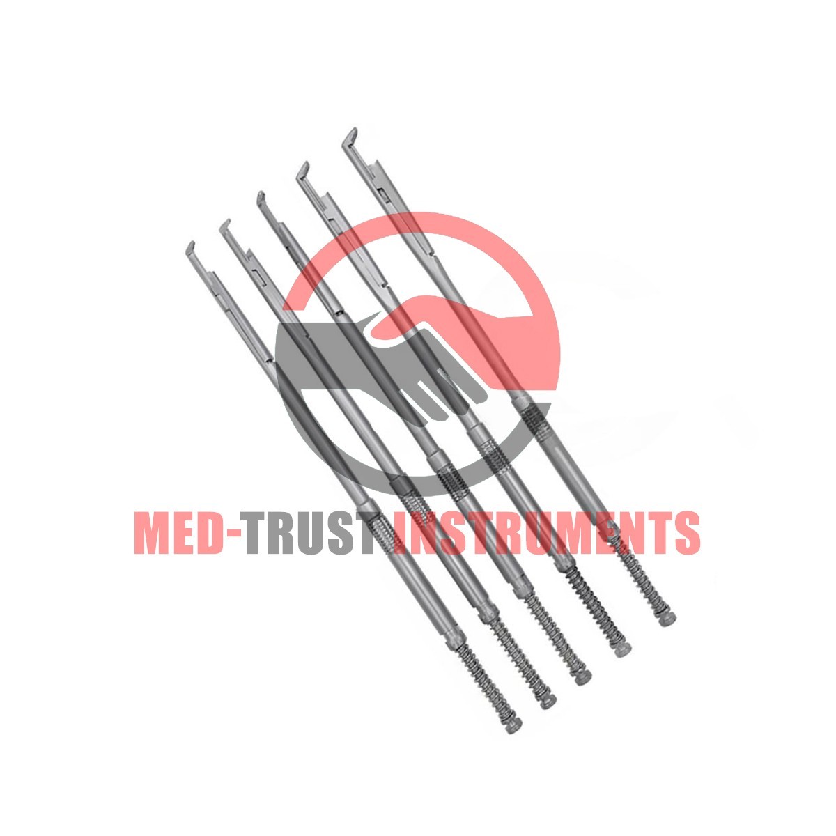 Interlaminar Kerrison Rotating Rongeur Set Spine Surgery Orthopedic Instruments