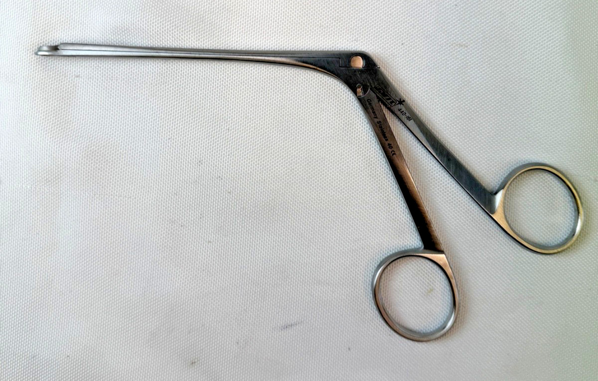 Jarit 440-161 Blakesley Forcep Thru-Cutting Size 1 3mm Straight Jaw ENT
