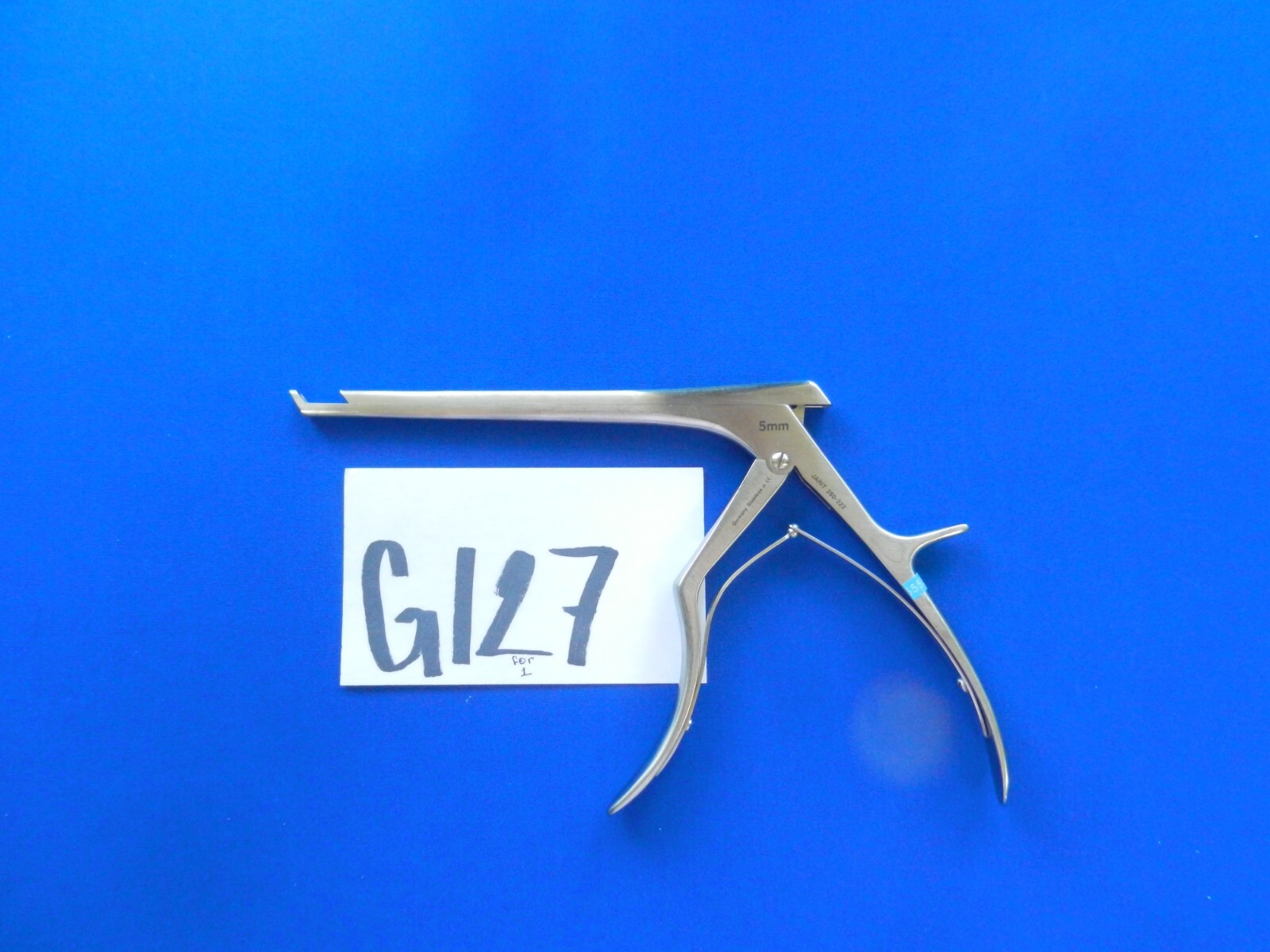 G127 Jarit 280-222 Spurling Size 5 Kerrison Rongeur 180mm Length