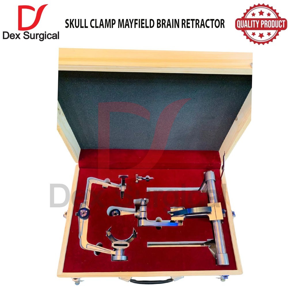 Skull Clamp Mayfield Brain Retractor System Mayfield Retractor System silver