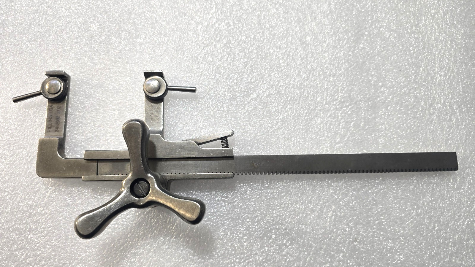 PILLING Surgical 34-2002 Wolvek Sternal Approximator Retractor 10 3/8″