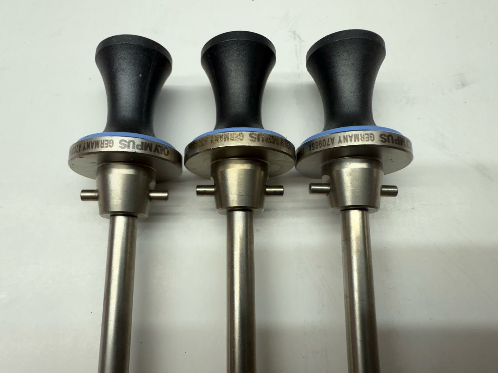 Olympus Lot Of 3 A70955A Trocar Spikes 4mm Blunt Used No Packaging Or Manuals