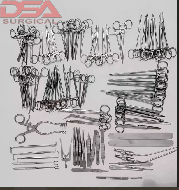Plastic Surgery Set of 82 Pcs Surgical instruments