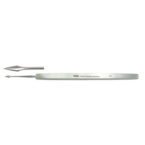 Miltex Walter Corneal Spud, Straight Blade 4 Mm, 18-302 Optometry Ophthalmology