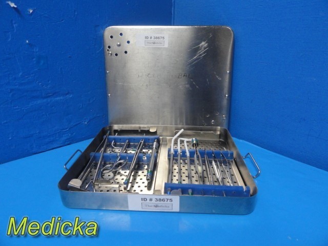V. Mueller Micro Tubal Surgical Set W/ GL4500-010 Tray — Stainless Steel ~ 38675