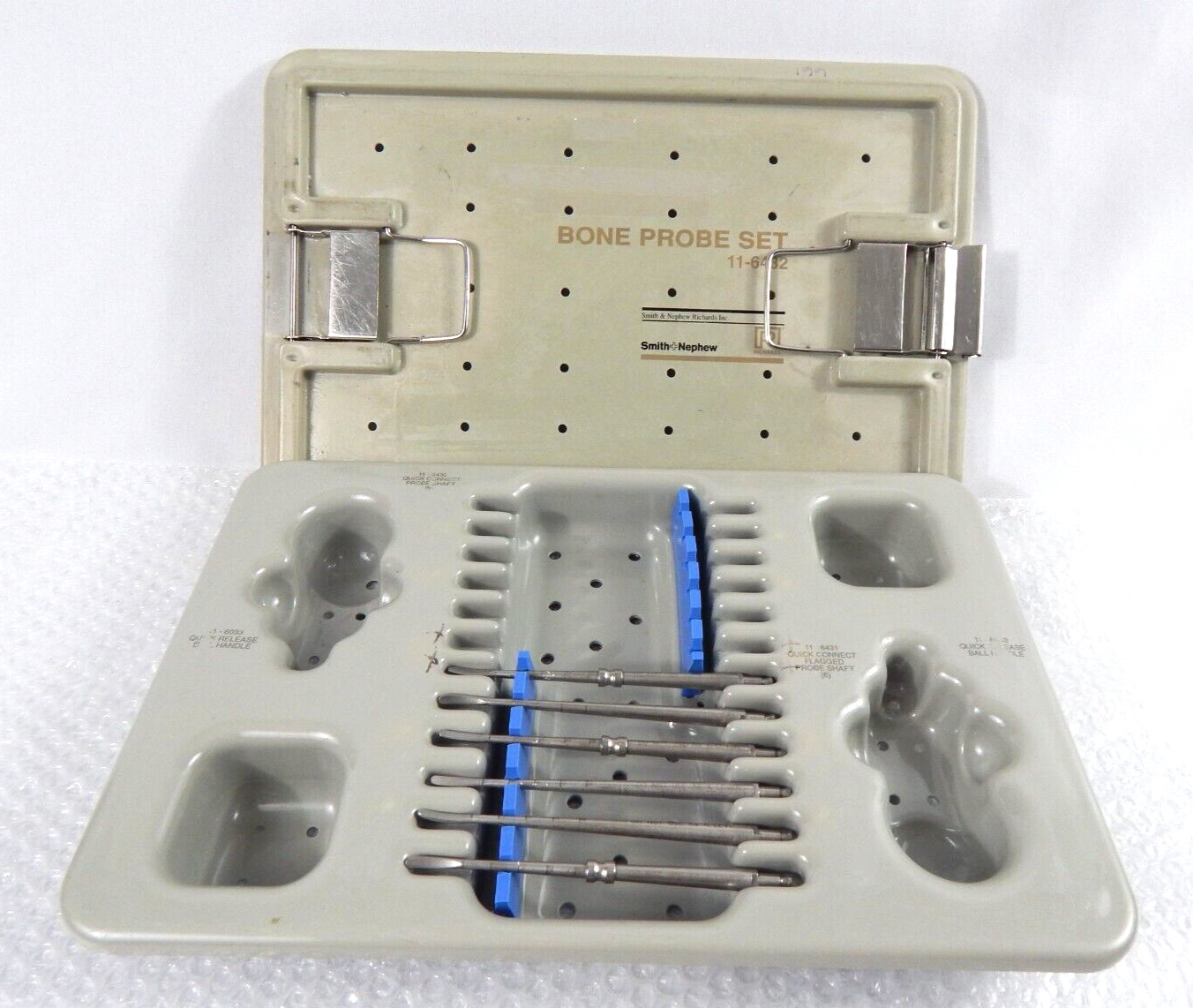 RICHARDS INC 11-6431 INSTRUMENTS WITH CASE SET OF 6