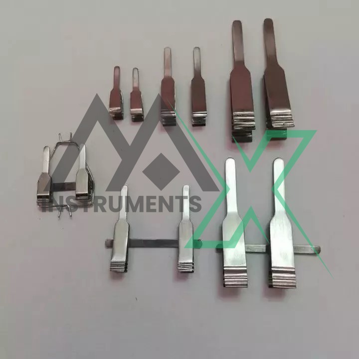 Micro Acland Surgery Vessel Clamps SETS, For Plastic Surgery & Neurosurgery,