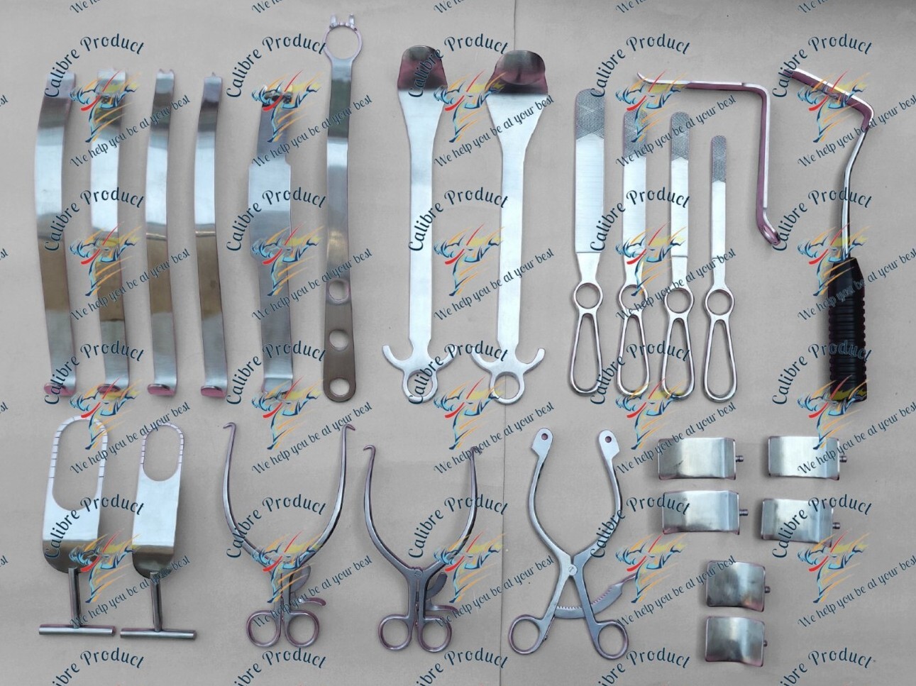 Extended Shoulder Retractor Surgery Set Arthroplasty Orthopedic Instruments